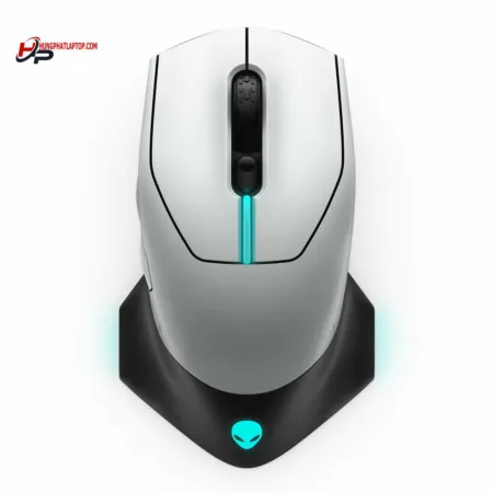 Alienware 610M Wiredwireless Gaming Mouse Lunar Light H1